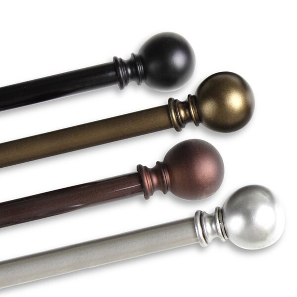 InStyleDesign Orb Adjustable Curtain Rod