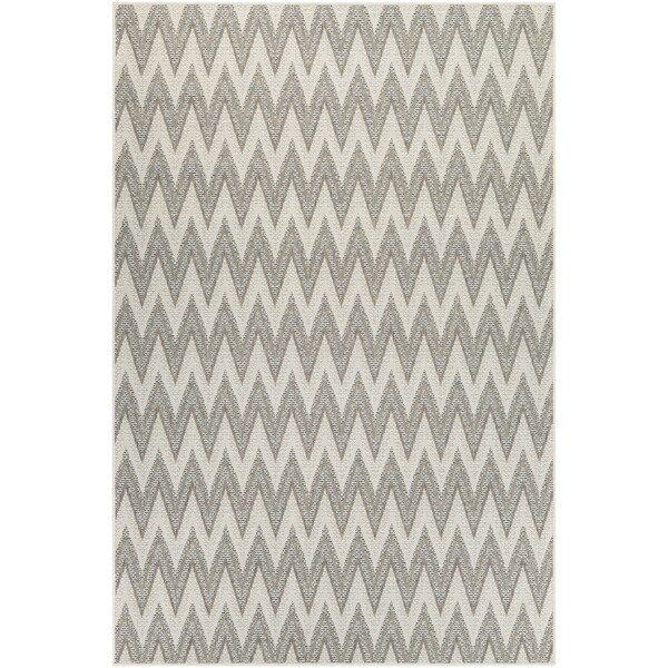 Monaco Avila Ivory- Sand Indoor/Outdoor Area Rug - 7'6 x 10'9