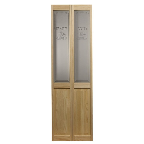Awc Pantry Glass Inch X Inch Unfinished Bifold Door Awc Pantry Glass Inch X Inch Unfinished Bifold Door