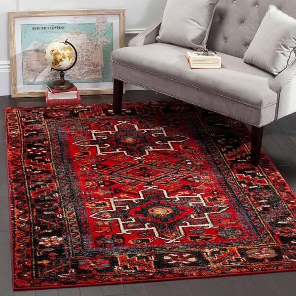 Safavieh Vintage Hamadan Traditional Red/ Multi Rug - 8' x 10'
