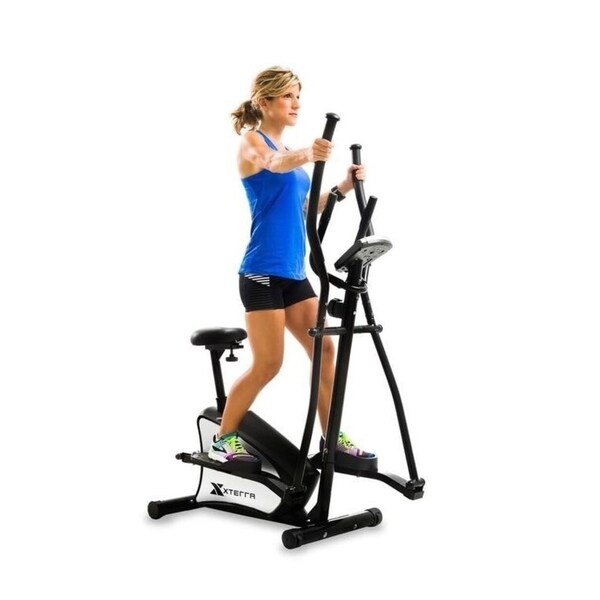 XTERRA EU100 Hybrid Elliptical Upright Bike