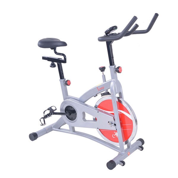 Sunny Health & Fitness SF-B1421B Belt Drive Indoor Exercise Cycling Bike