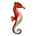 Wall Seahorse Red And Pearl