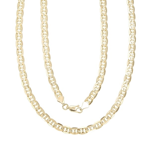 Simon Frank Gold Overlay 8mm Gucci-style Necklace (30-inch)