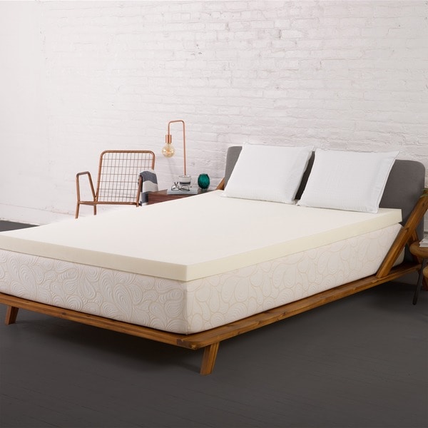 Authentic Comfort 1.5-inch Memory Foam Mattress Topper