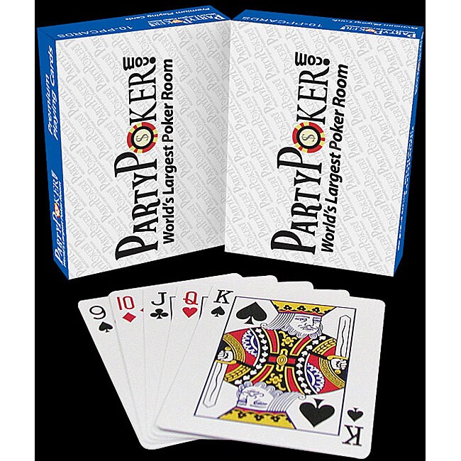 Party Poker Casino Grade Playing Cards (Pack of 10 ...
