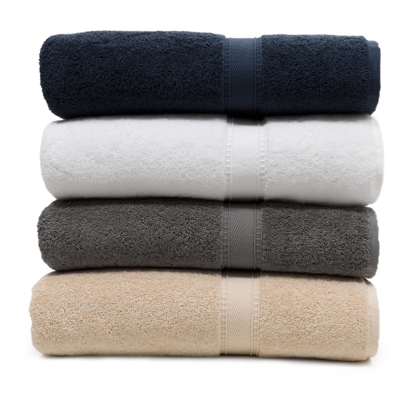 Authentic Hotel and Spa Turkish Cotton Bath Towel (Set of 4)