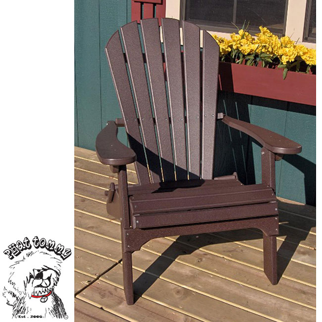 forever phat tommy recycled deluxe folding adirondack chair mehrgan
