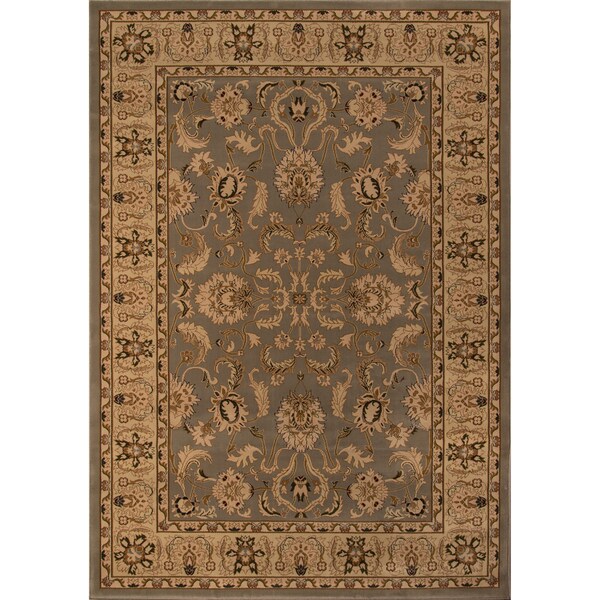 Momeni Royal Slate Rug - 5'3" x 7'7"
