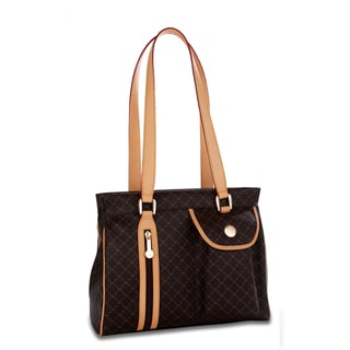 Rioni Brown Signature Shoulder Handbag Handbagviews021908 Rioni Brown Signature Shoulder Handbag Handbagviews021908