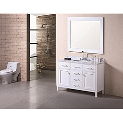 Design Element London Modern Bathroom Vanity Set With London Modern Bathroom Vanity Set
