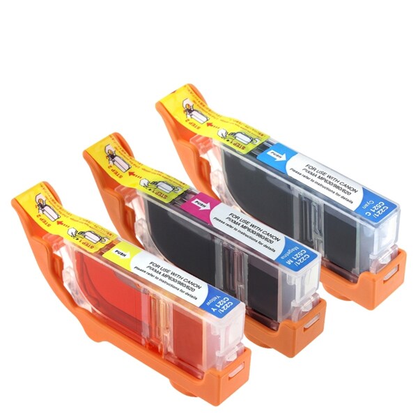 Insten Cyan Non-OEM Ink Cartridge Replacement for Canon CLI-221C/ 221 C