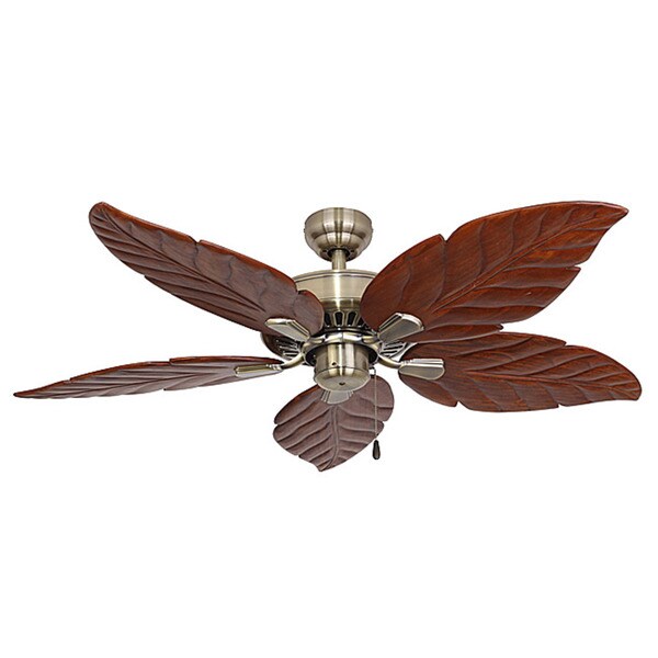 EcoSure Aruba Aged Brass 52-inch Ceiling Fan