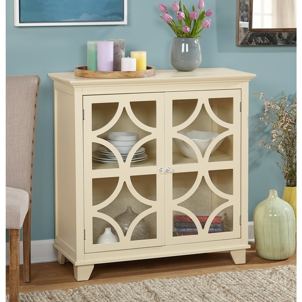 Simple Living Sydney Ivory Cabinet