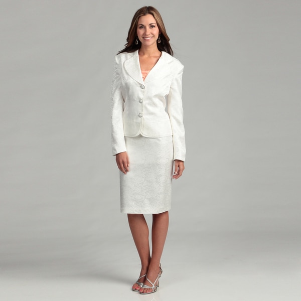 White Skirt Suit For Women - Tinyteens Pics
