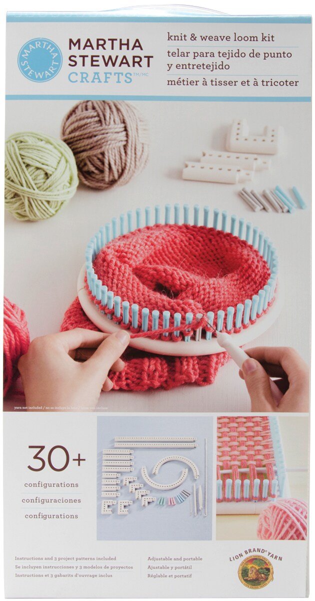 Martha Stewart Crafts Knit & Weave Loom- - Overstock ...
