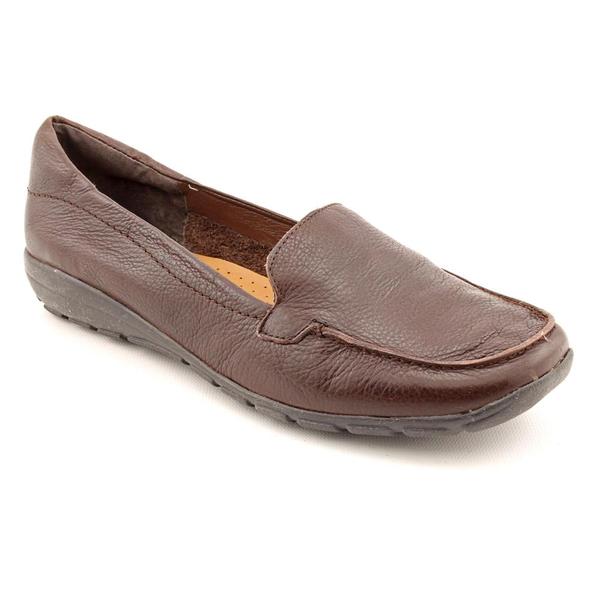 Easy Spirit Womenaposs Aposabideapos Leather Casual Shoes Wide Size 85