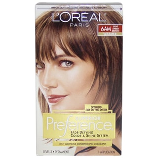 ... Superior Preference 6AM Light Amber Brown Fade-Defying Hair Color