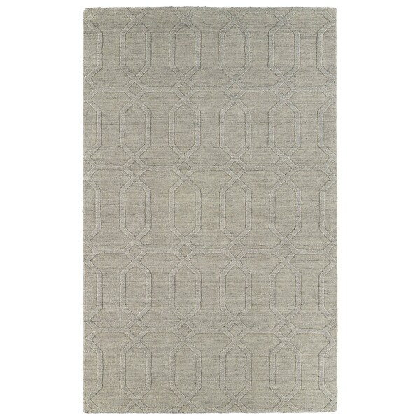 Trends Oatmeal Pop Wool Rug - 9'6x13'6
