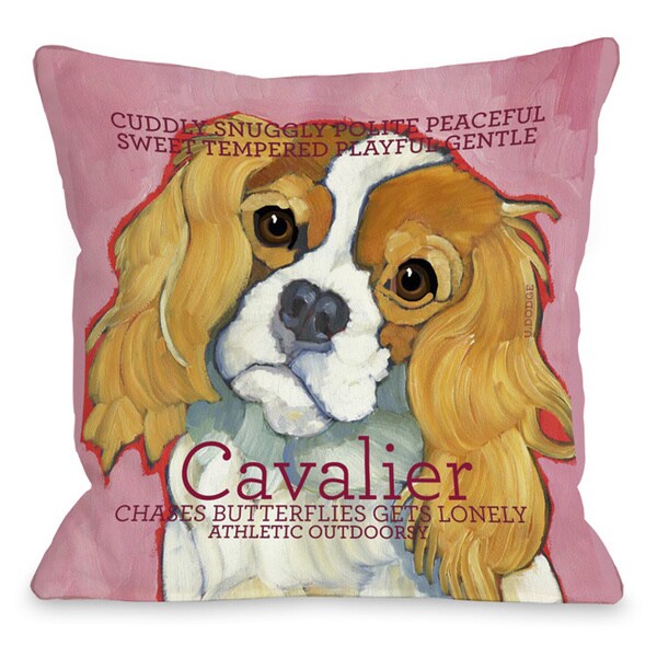 Cavalier Throw Pillow