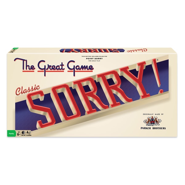 Sorry Classic Edition Board Game