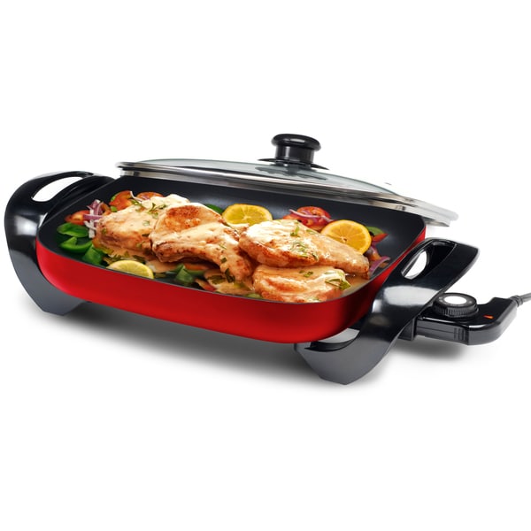 Gourmet 15inch Non Stick Extra Large Electric Skillet