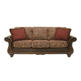 Low Price Signature Design By Ashley Macneill Umber Sofa Ebra
