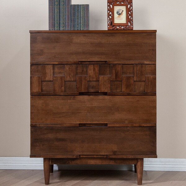 Jasper Laine Tessuto 4-drawer Chest