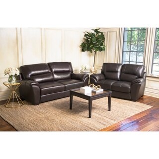 Where To Abbyson Living Caprice Top Grain Leather Sofa And Caprice Top Grain Leather Sofa