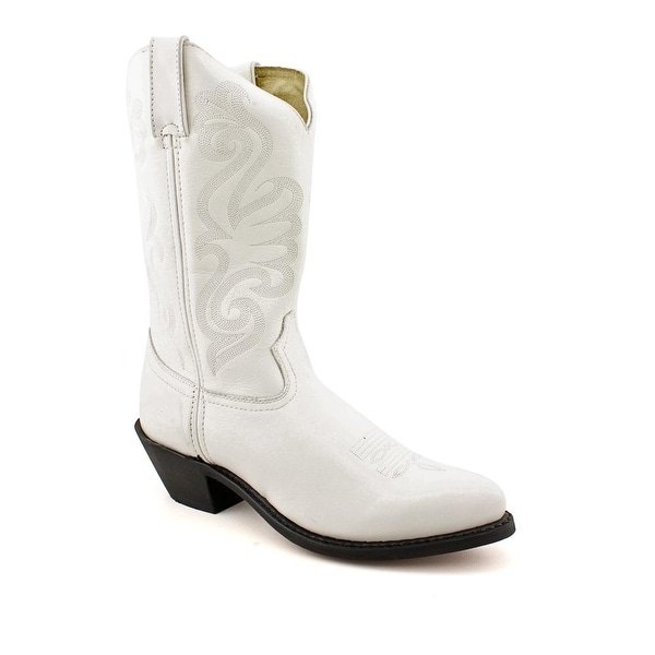 Durango RD411 Women Pointed Toe Leather White Western Boot