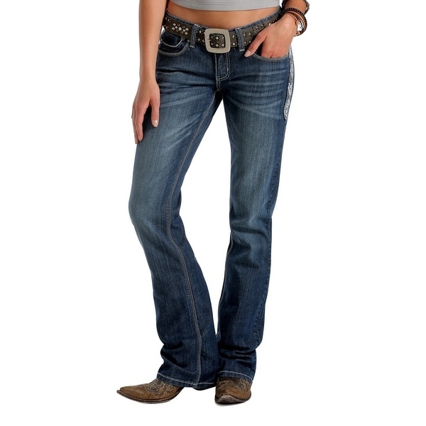 Cruel Girl Western Denim Jeans Womens Blake Slim Fit Med
