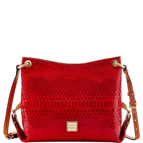 Dooney & Bourke Snake Frederica Bag (Introduced by Dooney & Bourke at $248 in Jul 2016) - Red