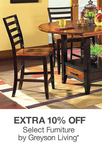 Extra 10% off Select Furniture by Greyson Living*