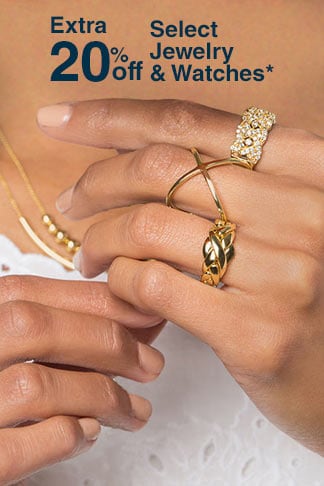 Extra 20% off Select Jewelry & Watches*
